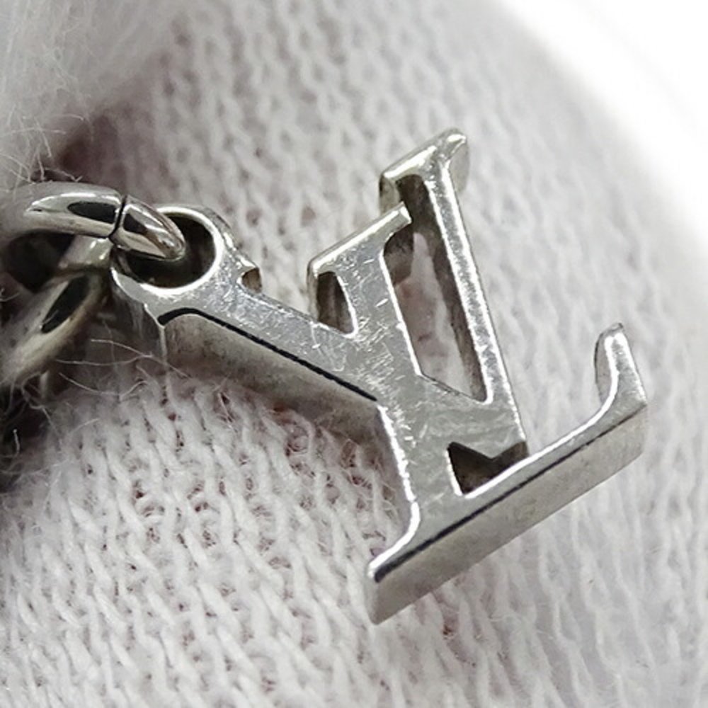 LOUIS VUITTON Bracelet for Men Monogram Bold Silver M00681 LE2242 Plate - Picture 8 of 10